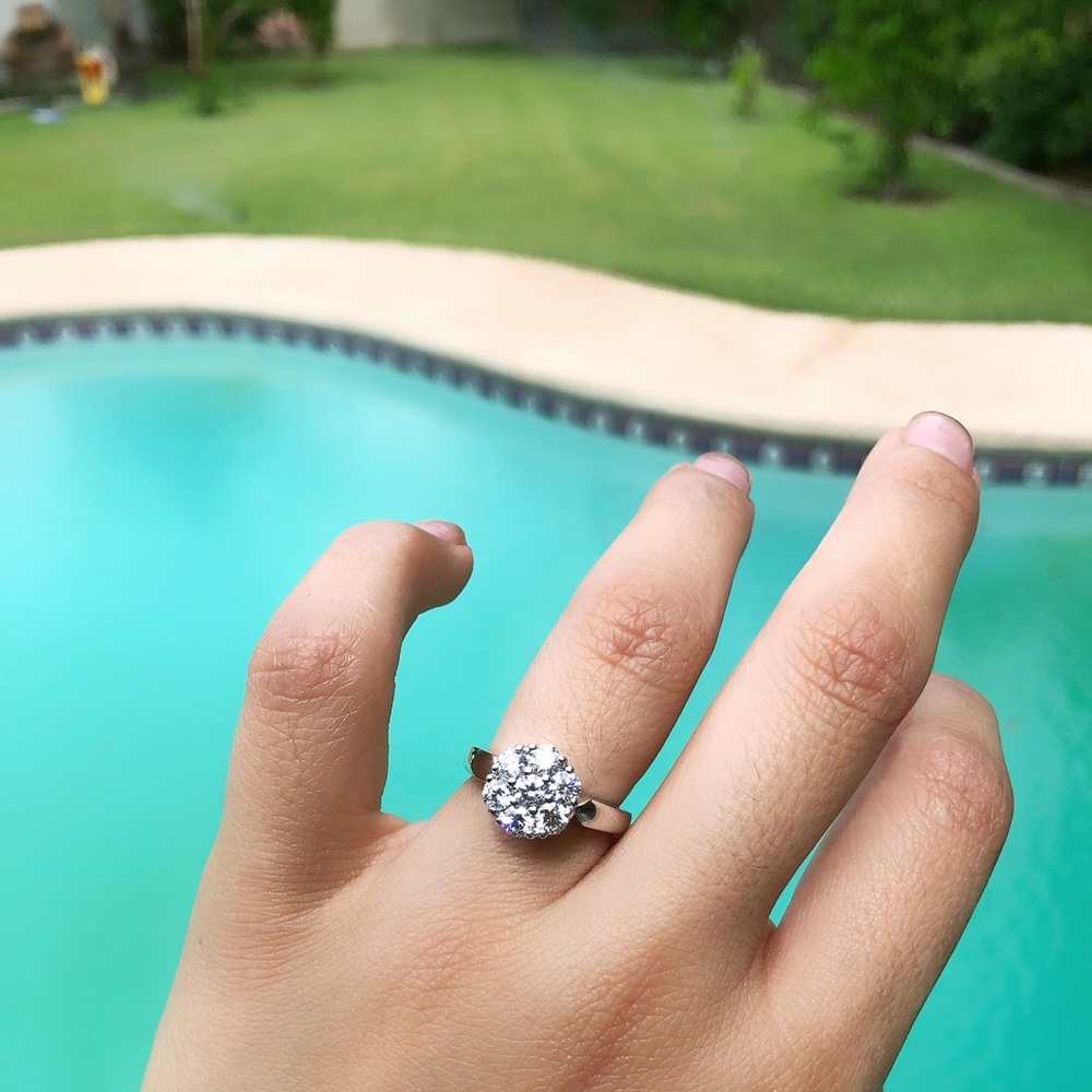 Diamond Ring, amazing quality - top 1% of diamonds